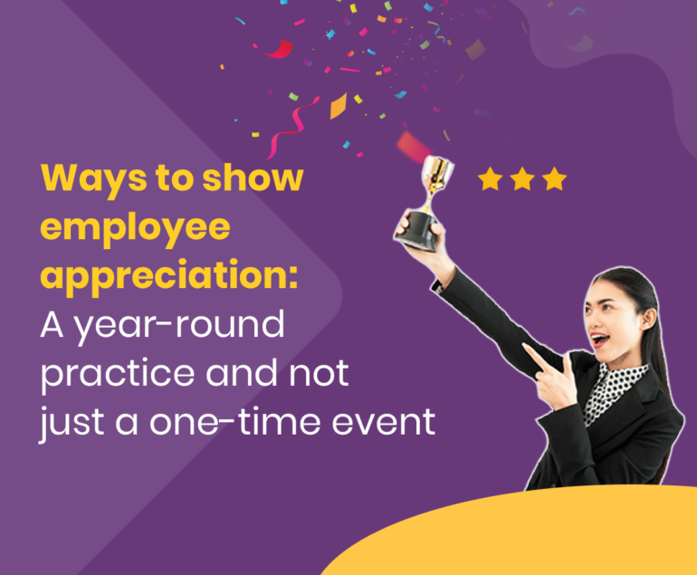 ways to show employee appreciation